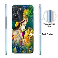 Stylish Silicone Printed Mobile Back Case Cover For VIVO T2X 5G-thumb2