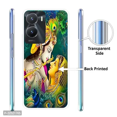 Stylish Silicone Printed Mobile Back Case Cover For VIVO T2X 5G-thumb3