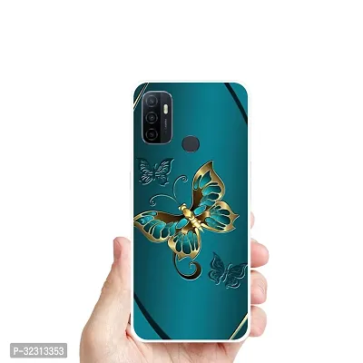 Trendy Multicoloured Silicone Printed Mobile Back Case Cover For OPPO A53-thumb3