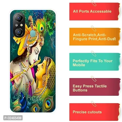 Stylish Multicoloured Silicone Printed Back Case Cover for Itel A49-thumb4