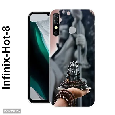 Infinix Hot 8 Printed Mobile Back Cover-thumb0