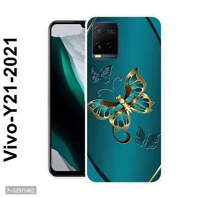 Designer Printed Back Cover for Vivo Y21