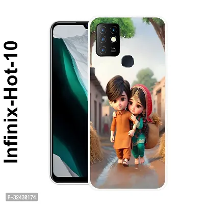 Infinix Hot 10 Printed Mobile Back Cover-thumb0