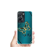 Stylish Silicone Printed Mobile Back Case Cover For VIVO T2X 5G-thumb3