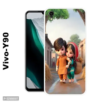 Designer Printed Mobile Back Cover For Vivo Y90