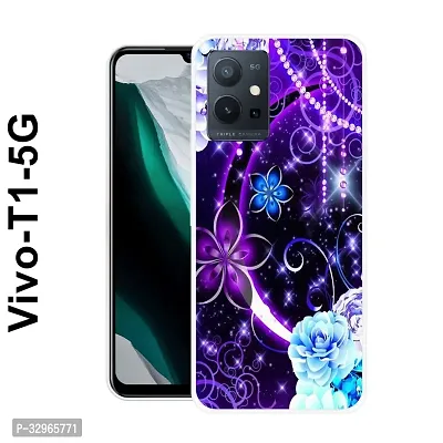 Designer Printed Back Cover for Vivo T1 5G