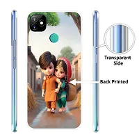 Stylish Silicon Printed Back Cover for Itel Vision 1-thumb1