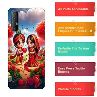 Stylish Silicon Printed Back Case Cover for Oppo Reno 3 Pro-thumb2