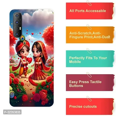 Stylish Silicon Printed Back Case Cover for Oppo Reno 3 Pro-thumb3