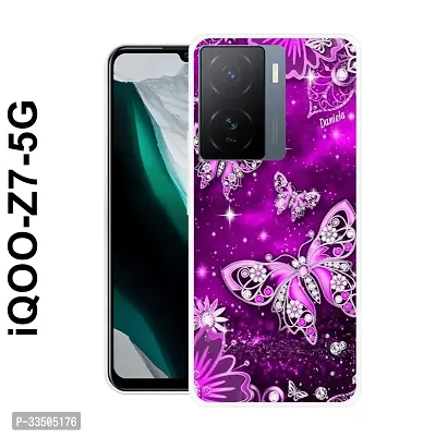 PRINTED NEW STYLISH, FLEXIBLE, PREMIUM Mobile Back Cover BY RADHE ENTERPRISE IQOO Z7 5G-13-thumb0