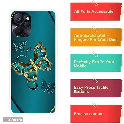 Stylish Silicon Printed Back Case Cover for REALME 9i 5G-thumb4