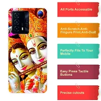 Stylish Multicoloured Silicone Printed Back Case Cover for IQOO Z5 5G-thumb3