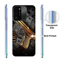 Stylish Multicolored Silicone Printed Back Case Cover For Tecno Spark Go 2022-thumb1