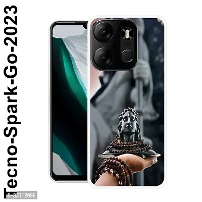 Stylish Silicon Back Cover for Tecno Spark Go 2023-thumb0