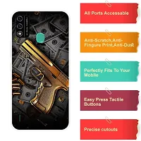 Stylish Multicoloured Silicone Printed Back Case Cover for Itel A48-thumb3