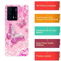 Stylish Multicoloured Silicone Printed Back Case Cover for IQOO Z5 5G-thumb3