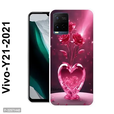 Designer Printed Back Cover for Vivo Y21-thumb0