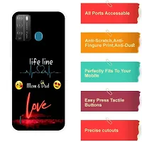 New Stylish Mobile Back Cover for Itel Vision 1 Pro-thumb3