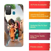 Stylish Silicon Printed Back Cover for Itel Vision 1 Pro-thumb3