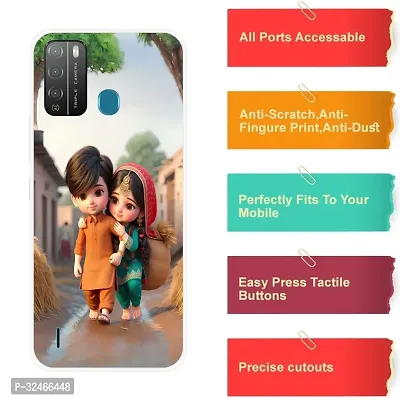 Stylish Silicon Printed Back Cover for Itel Vision 1 Pro-thumb4