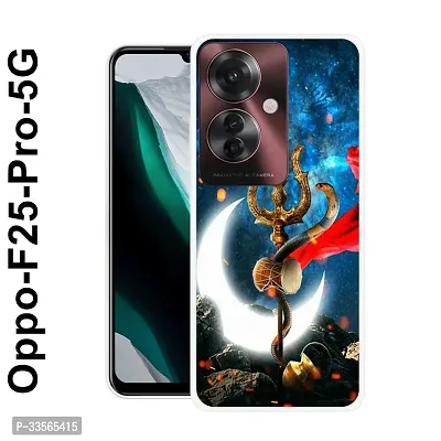 Stylish Silicon Back Cover for Oppo F25 Pro 5G