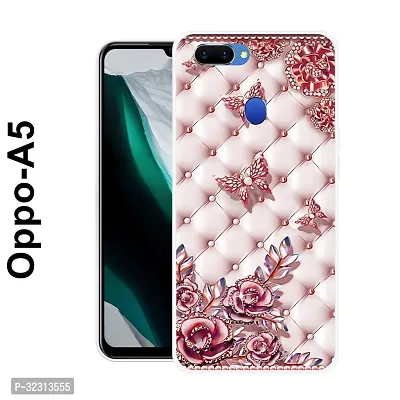 Stylish Printed Back Cover Oppo A5