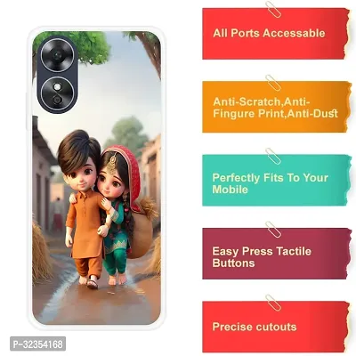 Stylish Back Cover for Oppo A17-thumb4