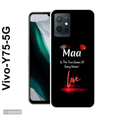 Designer Printed Mobile Back Cover For Vivo Y75 5G