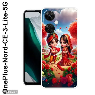 Stylish Silicon Back Cover for One Plus Nord CE 3 Lite 5G