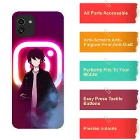 Stylish Silicon Printed Back Case Cover for Samsung Galaxy A03-thumb2