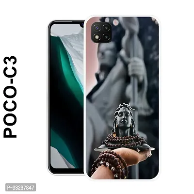 POCO C3 PRINTED NEW STYLISH, FLEXIBLE,PREMIUM, SMOOTH Mobile Back Cover BY RADHE ENTERPRISE-24