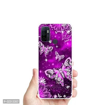 Trendy Multicoloured Silicone Printed Mobile Back Case Cover For OPPO A53-thumb3