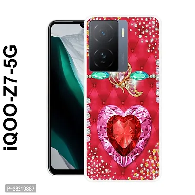 IQOO Z7 5G PRINTED NEW STYLISH, FLEXIBLE, PREMIUM Mobile Back Cover BY RADHE ENTERPRISE-10-thumb0