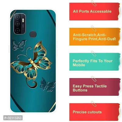 Trendy Multicoloured Silicone Printed Mobile Back Case Cover For OPPO A53-thumb4