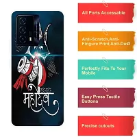 Stylish Multicoloured Silicone Printed Back Case Cover for IQOO Z5 5G-thumb3