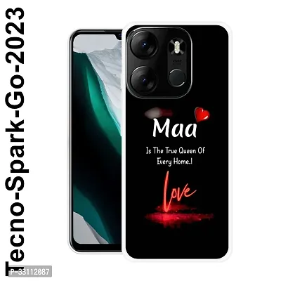 Stylish Silicon Back Cover for Tecno Spark Go 2023