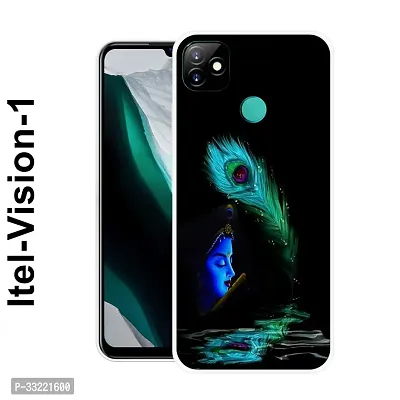 ITEL VISION 1 PRINTED NEW STYLISH, FLEXIBLE, PREMIUM Mobile Back Cover BY RADHE ENTERPRISE-1-thumb0