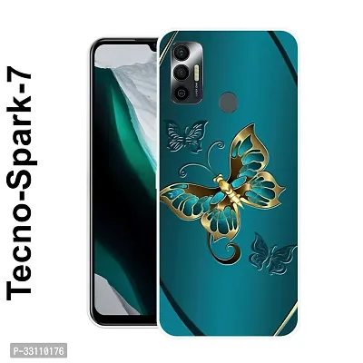 TECNO SPARK 7T PRINTED NEW STYLISH Mobile Back Cover BY RADHE ENTERPRISE-9-thumb0