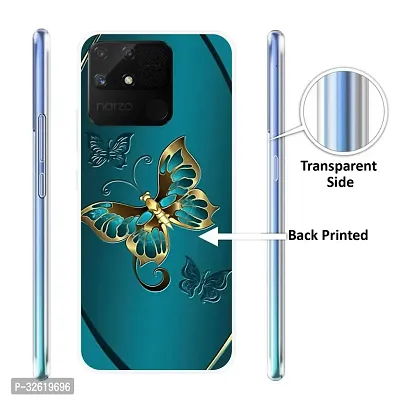 Stylish Silicon Printed Back Case Cover for Realme Narzo 50A-thumb2