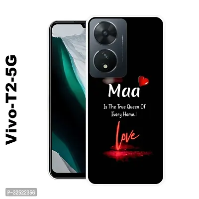 Designer Printed Mobile Back Cover For Vivo T2 5G