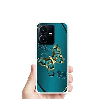 Designer Printed Back Cover for Vivo Y22-thumb3