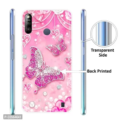 Stylish Silicon Back Cover for Lava Z3-thumb2