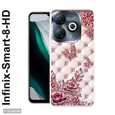 INFINIX SMART 8 HD PRINTED Mobile Back Cover BY RADHE ENTERPRISE-thumb0