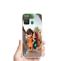 Stylish Silicon Printed Back Cover for Itel Vision 1 Pro-thumb2