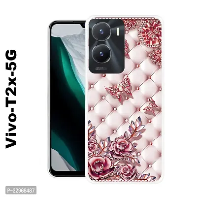 Designer Printed Back Cover for Vivo T2X 5G