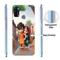 Printed Stylish Mobile Back Cover For Infinix Smart 4 Plus-thumb1