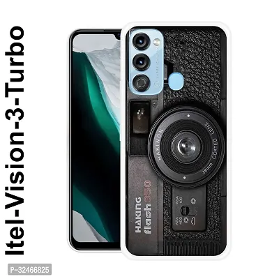 Stylish Silicon Back Case Cover for Itel Vision 3 Turbo-thumb0