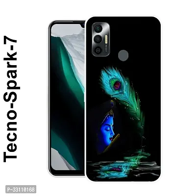 TECNO SPARK 7T PRINTED NEW STYLISH Mobile Back Cover BY RADHE ENTERPRISE-1-thumb0