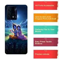 Stylish Multicoloured Silicone Printed Back Case Cover for IQOO Z5 5G-thumb3