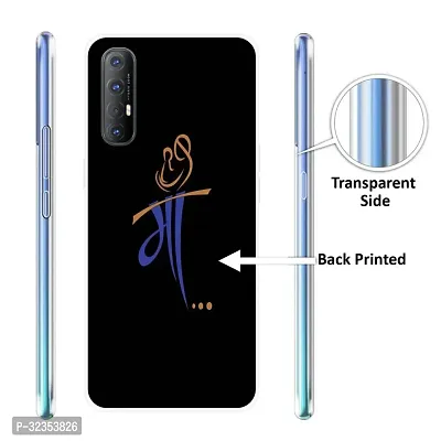 Stylish Silicon Printed Back Case Cover for Oppo Reno 3 Pro